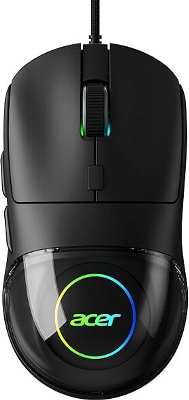 Acer Titan X Wired Right Handed Optical  Gaming Mouse (USB 2.0, Black